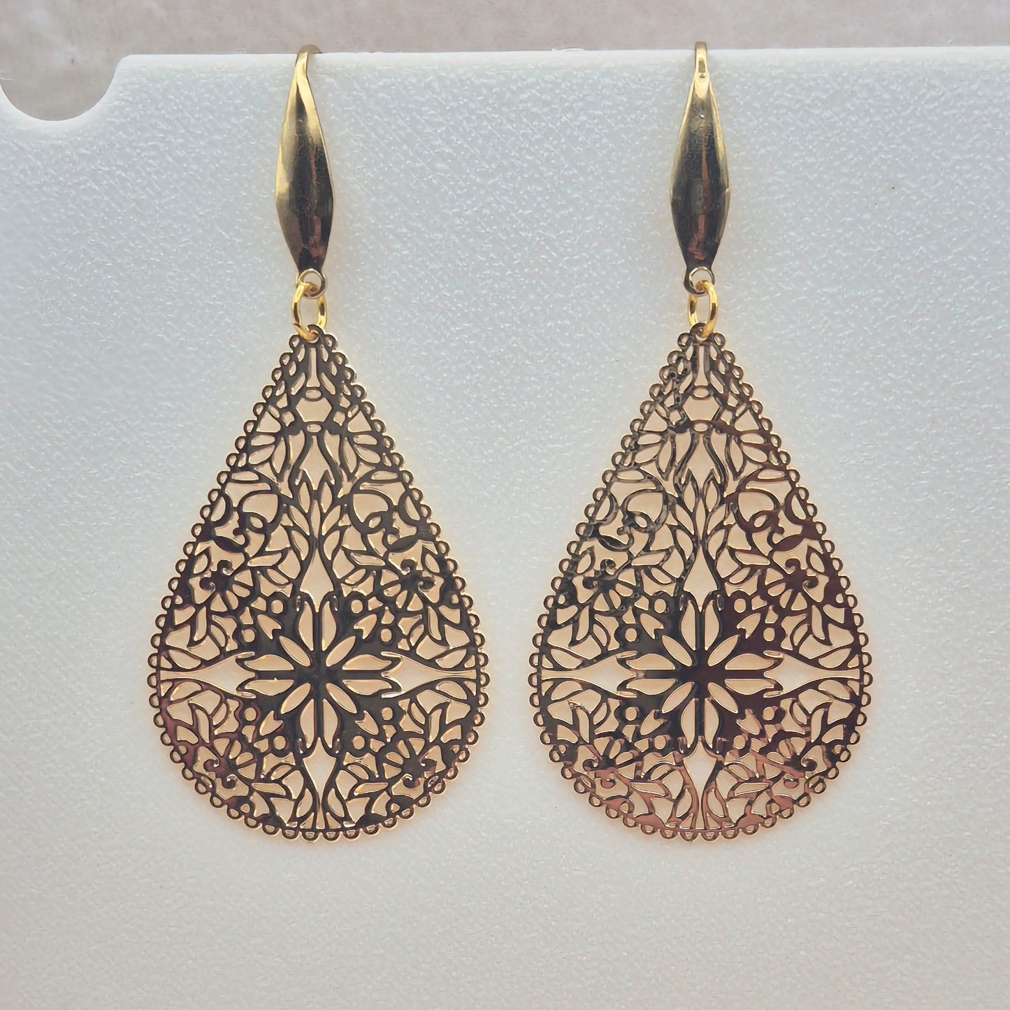 Tropfen Mandala Gold