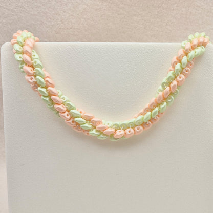 Armband Twist Rosa/Grün
